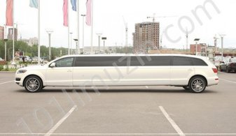 Свадебный лимузин Audi Q7 № 13797, белый