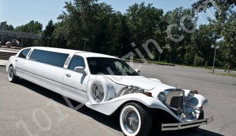Свадебный лимузин Excalibur Phantom № 13799, белый