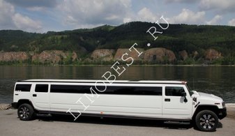 Свадебный лимузин Hummer H2 № L3804, белый