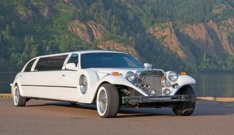 Свадебный лимузин Excalibur Phantom № L3823, белый