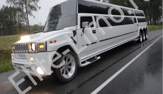 Свадебный лимузин Hummer H2 Limousine № E5144, белый