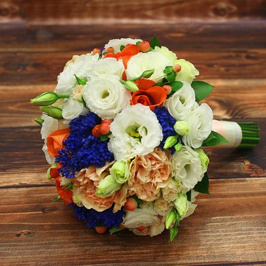Свадебный букет невесты №10 Вместе навсегда W10563 - Свадебные букеты Wedbuket24