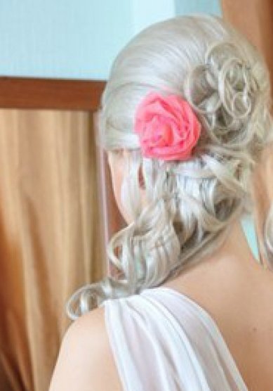 Свадебная прическа Л14983 - Стилист-визажист Марина Лещанова