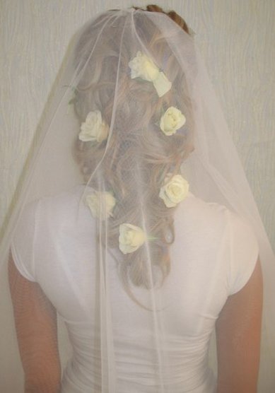 Прическа на свадьбу Л14984 - Стилист-визажист Марина Лещанова