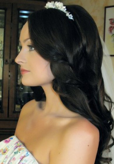 Прическа на свадьбу Л14990 - Стилист-визажист Марина Лещанова