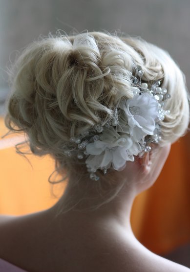 Прическа на свадьбу Д18580 - Стилист-визажист Дубинникова Кристина