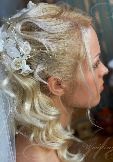 Свадебная прическа Д21103 - Стилист-визажист Дубинникова Кристина
