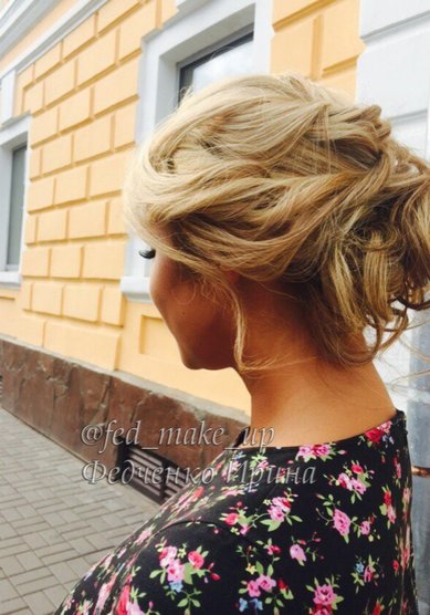 Свадебная прическа Свадебные прически (Ф20673) - Стилист-визажист Ирина Федченко