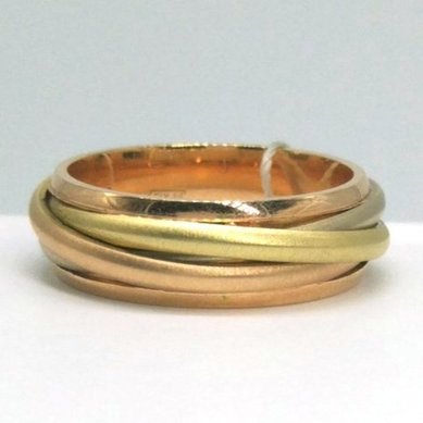 Обручальное кольцо 1-2173-M-N-U14616 - Ювелирный салон UnZo