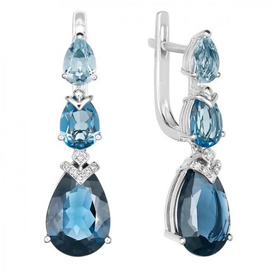 Серьги E108-1982153CAX-R17-М9040 - Ювелирный бренд Московский ювелирный завод в Красноярске