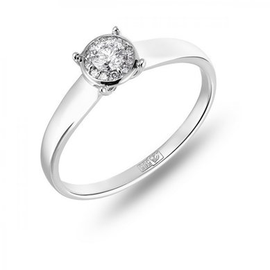 Украшение для невесты R756-FS12096-М9081 - Ювелирный бренд Московский ювелирный завод в Красноярске...