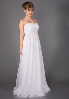 Свадебное платье Джулия-А50787. В греческом стиле, длинное без шлейфа.