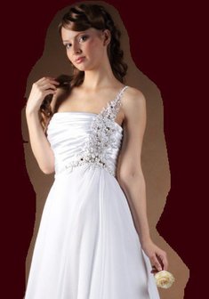 Свадебное платье Клеопатра-А50791. В греческом стиле, длинное без шлейфа.