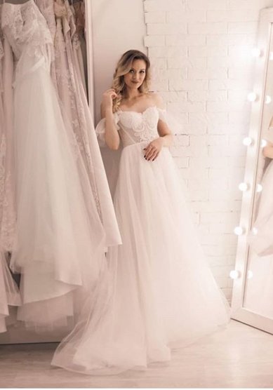 Свадебное платье D67627 - Свадебный салон DomWhite