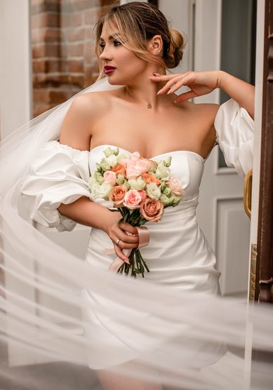 Свадебное платье D69346 - Свадебный салон DomWhite