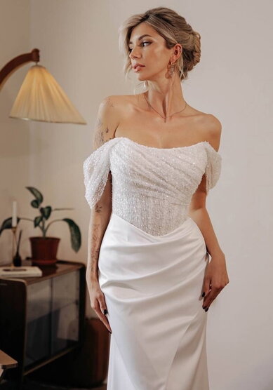 Свадебное платье D70021 - Свадебный салон DomWhite