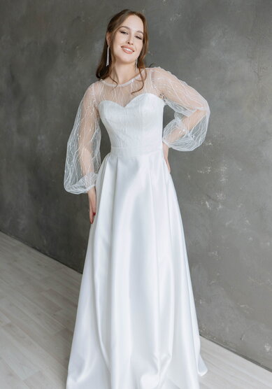 Свадебное платье D70023 - Свадебный салон DomWhite