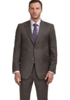 Свадебный мужской костюм H1621. Классический однобортный.