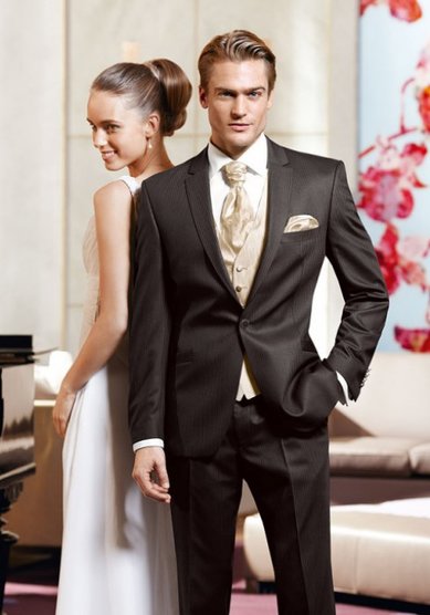 Свадебный мужской костюм 412202/62-Б1841 - Свадебный салон Белый танец