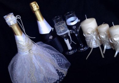 Набор K38374 - Свадебные аксессуары Krujeva